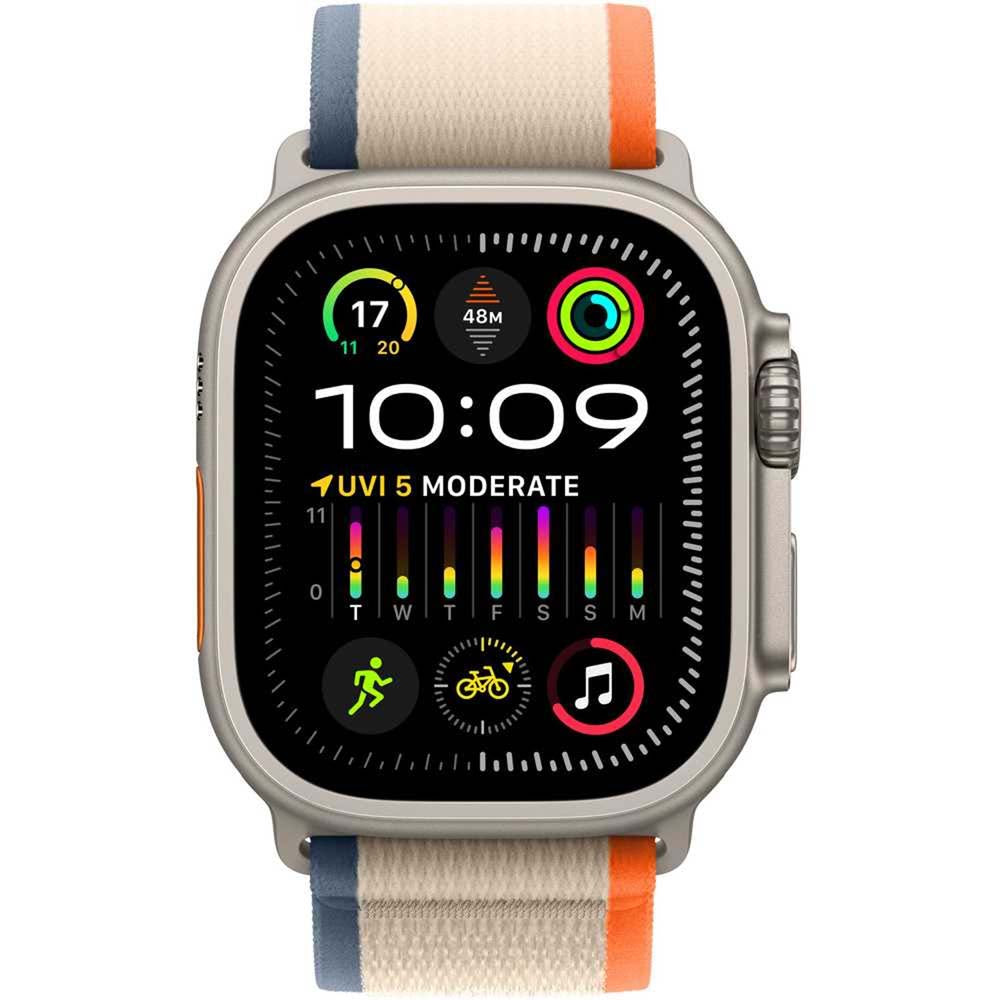 Apple Watch Ultra GPS Cellular 49mm Titanium Case – Rugged Smartwatch With Retina Display