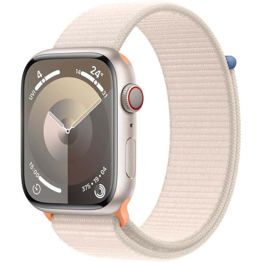 Apple Watch Series 9 GPS Cellular 45mm Aluminum Case – Always-On Retina Display