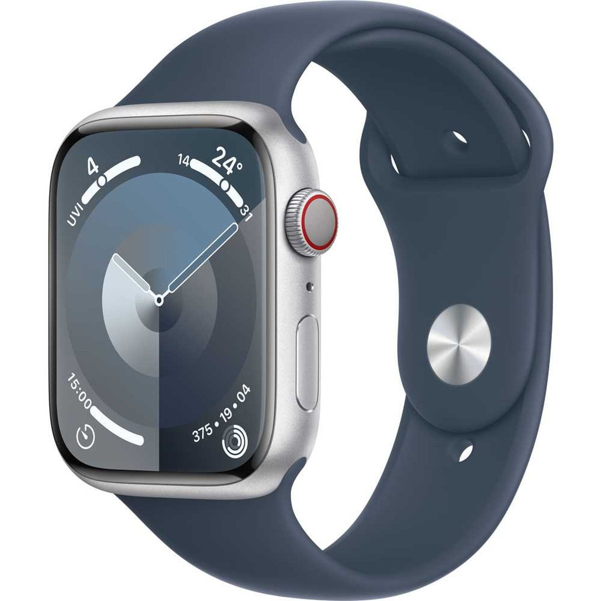 Apple Watch Series 9 GPS Cellular 45mm Aluminum Case – Always-On Retina Display