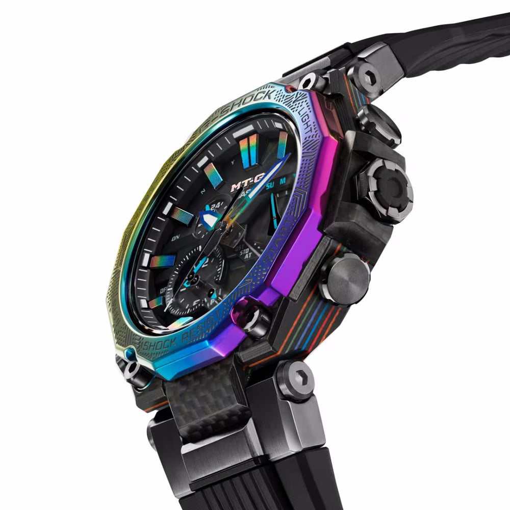 G-SHOCK Solar Watch - Men's Bluetooth Connected Timepiece | Triple G Resist, Carbon Bezel