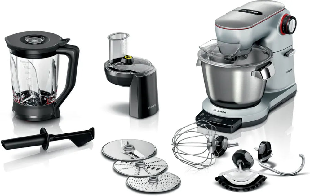 Multi-Use Mixer Bosch OptiMUM Series 8 | 1500W Powerful Dough Mixer with Integrated Weighing Scale