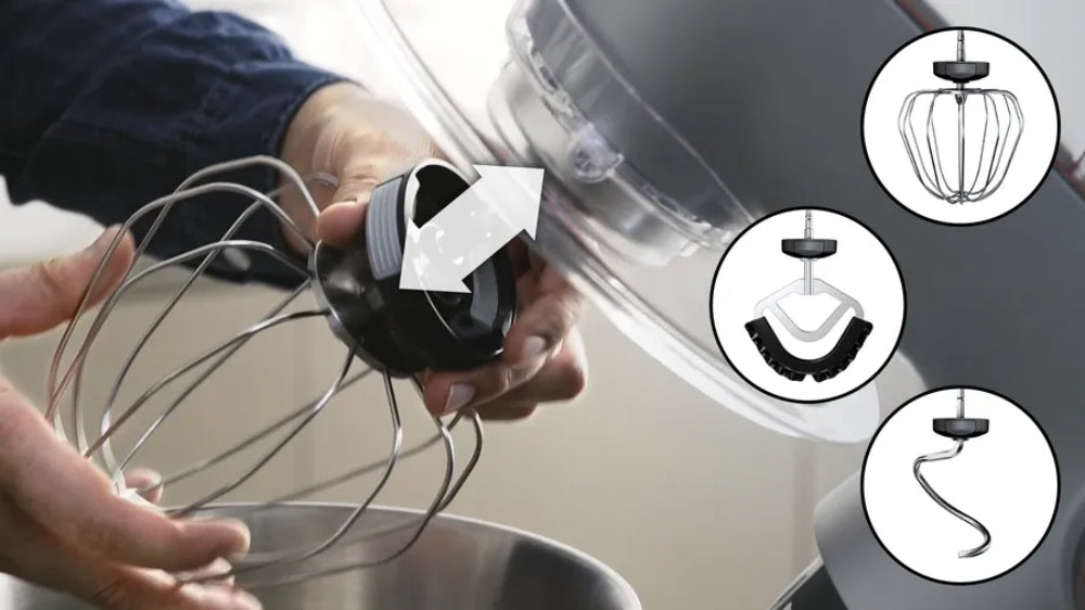 Multi-Use Mixer Bosch OptiMUM Series 8 | 1500W Powerful Dough Mixer with Integrated Weighing Scale