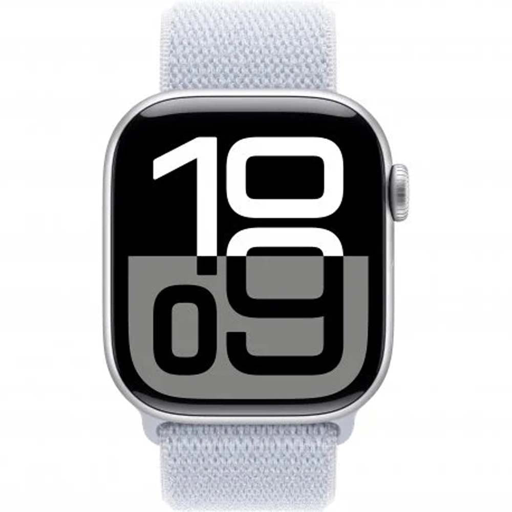 Apple Watch Series 10 GPS Smartwatch - Aluminum Case, Sport Loop Band, Water Resistant