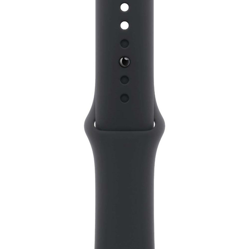 Apple Watch Series 10 GPS Aluminum Sport Band (42mm) S/M,Jet Black / Black