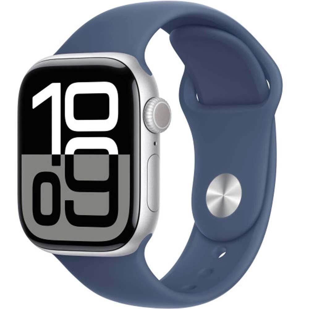 Apple Watch Series 10 GPS Smartwatch - 46mm Aluminum Case | Sport Band & Health Tracker