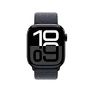 Apple Watch Series 10 GPS+Cellular Aluminum Sport Loop (42mm) Jet Black / Ink