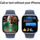 Apple Watch Series 10 GPS+Cellular Aluminum Sport Band (46mm) Silver,S/M