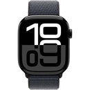 Apple Watch Series 10 GPS+Cellular Aluminum Sport Loop (46mm) Jet Black / Ink