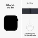 Apple Watch Series 10 GPS+Cellular Aluminum Sport Loop (46mm) Jet Black / Ink