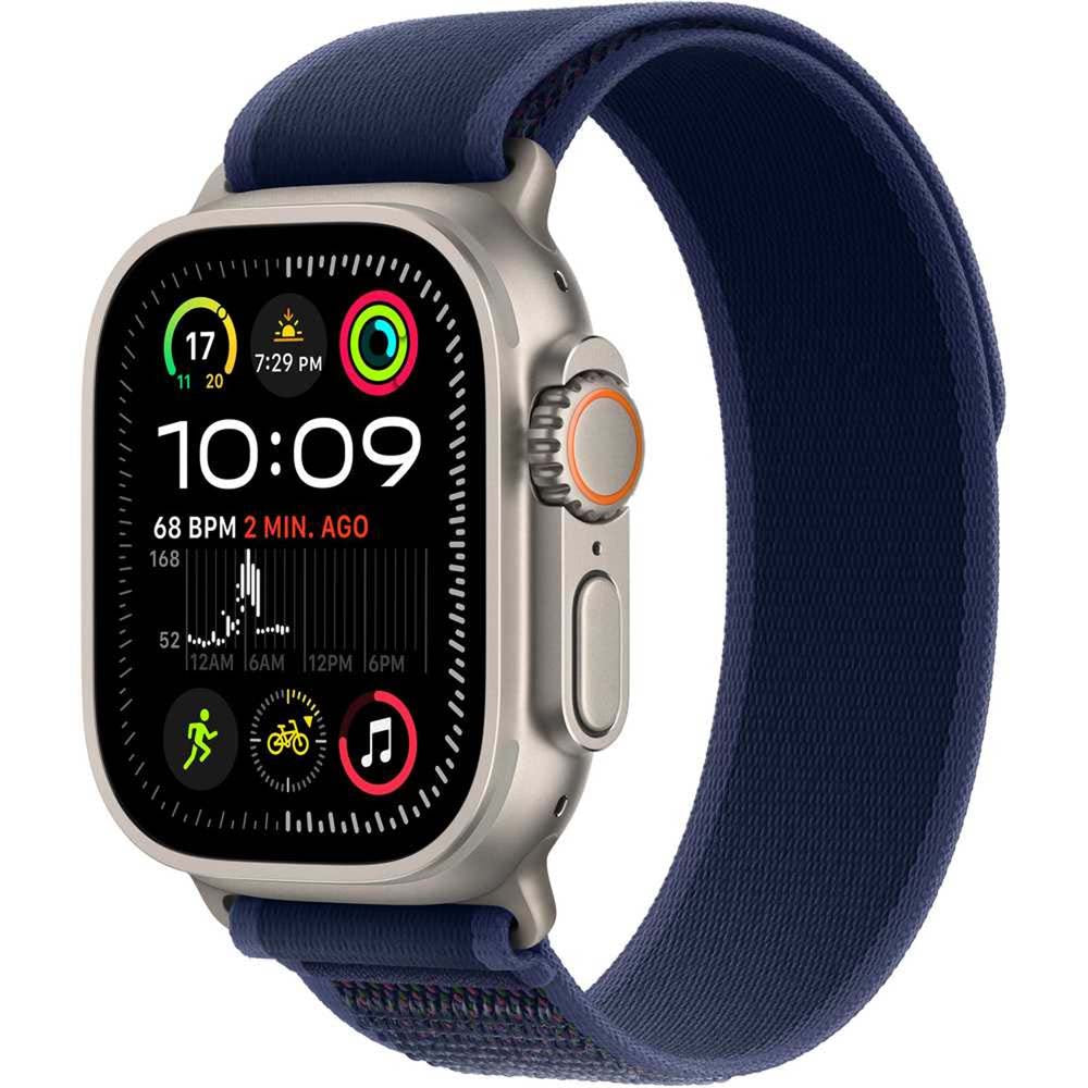 Apple Watch Ultra GPS Adventure Watch – Titanium Case, Trail Loop Band, Bright Retina Display