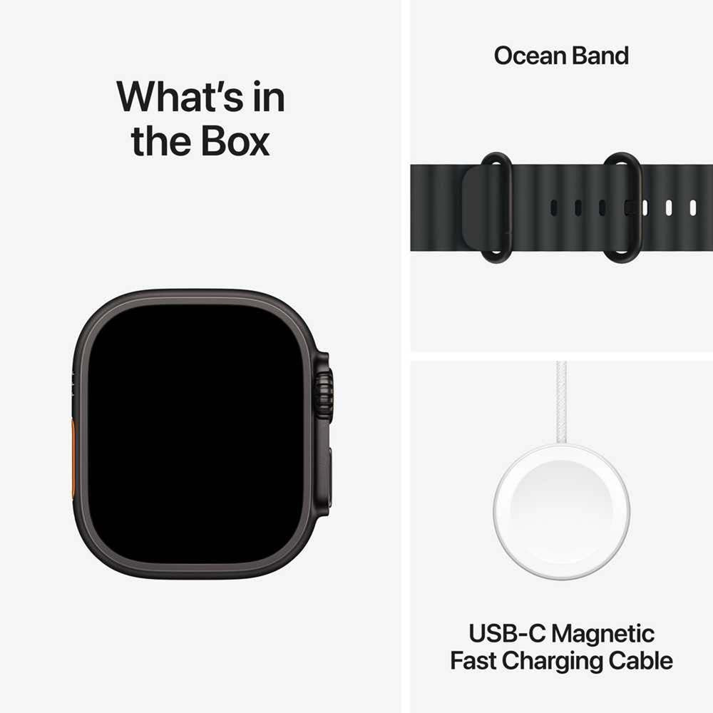 Apple Watch Ultra 2 – Titanium Case Sports Smartwatch | GPS Cellular Water Resistant