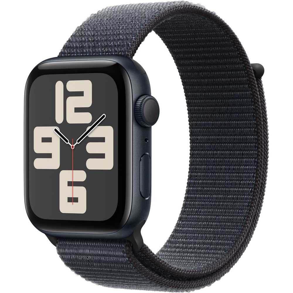 Apple Watch SE GPS Smartwatch – Swim Proof, Heart Rate Monitor, 44mm Aluminum Case