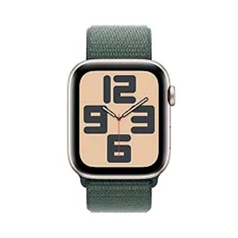 Apple Watch SE (2024) GPS Aluminum Sport Loop (44mm) Starlight / Lake Green