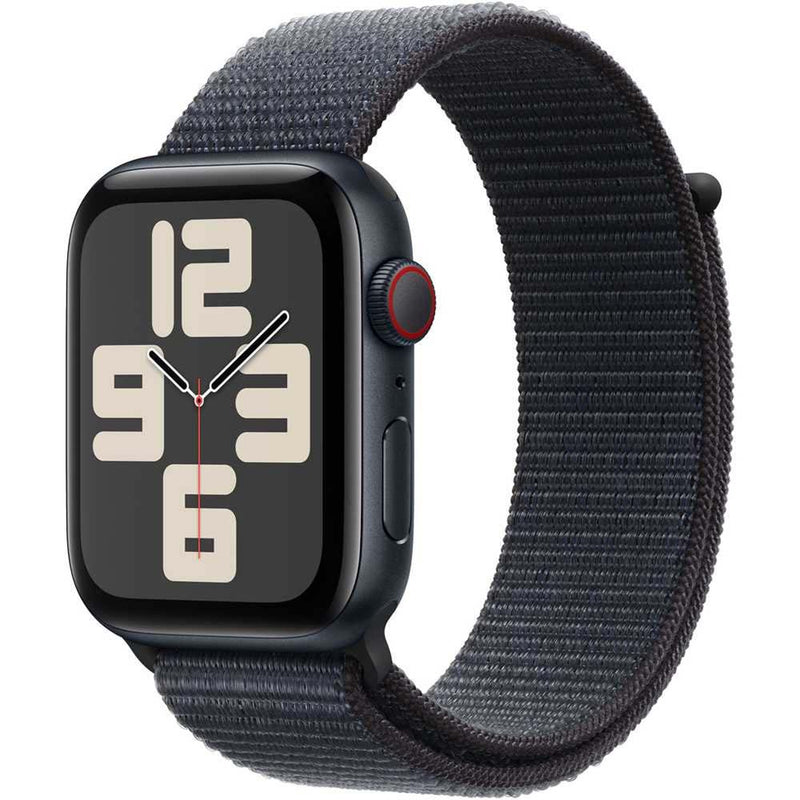 Apple Watch SE (2024) GPS+Cellular Aluminum Sport Loop (40mm) Midnight / Ink