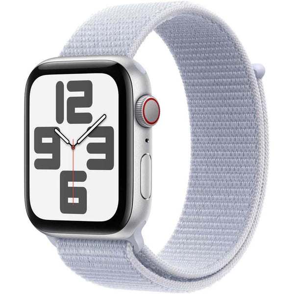 Apple Watch SE (2024) GPS+Cellular Aluminum Sport Loop (40mm) Silver / Blue Cloud