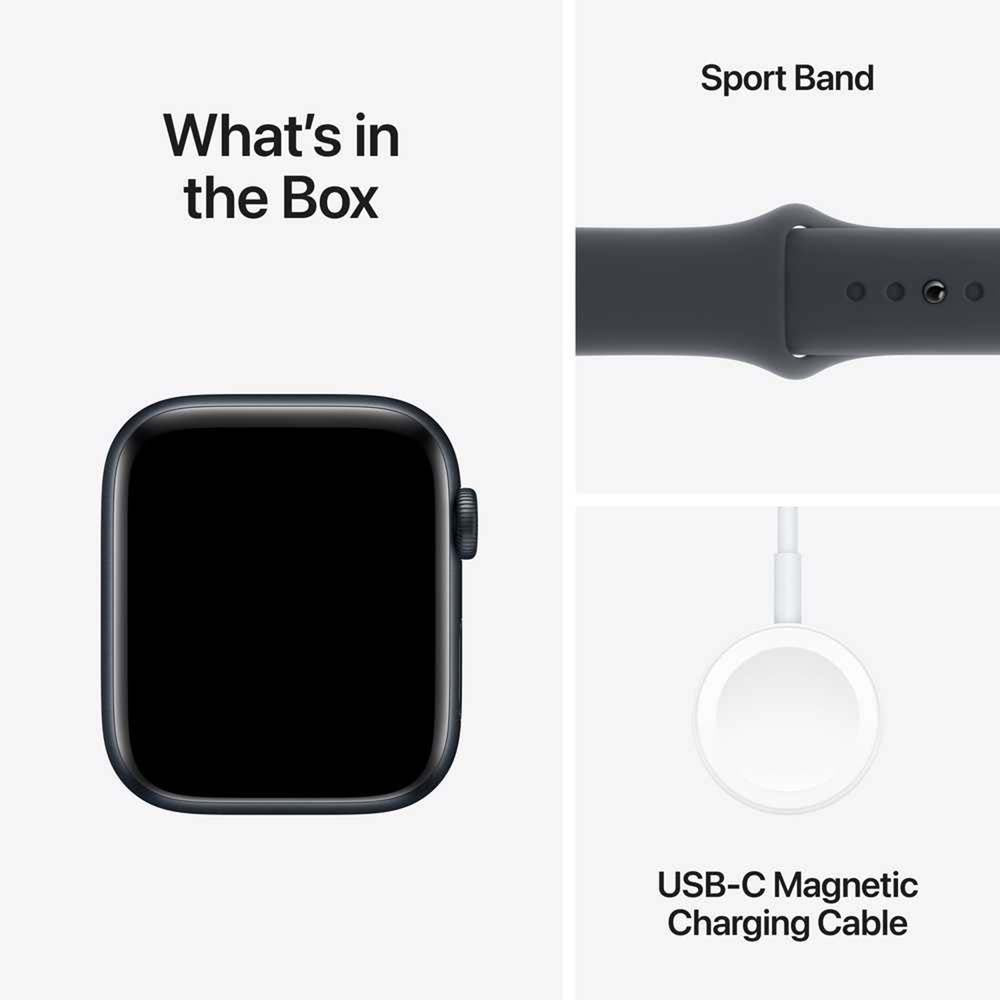 Apple Watch SE GPS Cellular Swim Proof Smartwatch – 44mm Aluminum Case