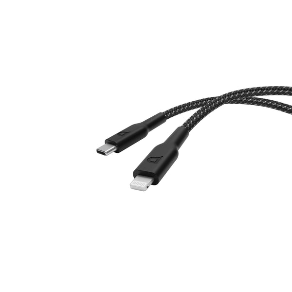 Powerology Braided USB-C To Lightning Data & Fast Charge Cable