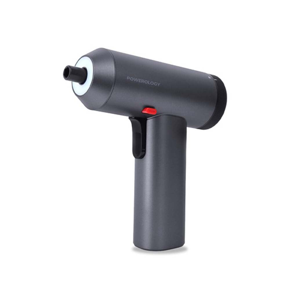 Electric Screwdriver Gun – Powerology 30 Bits Cordless Rechargeable Kit With LED Light