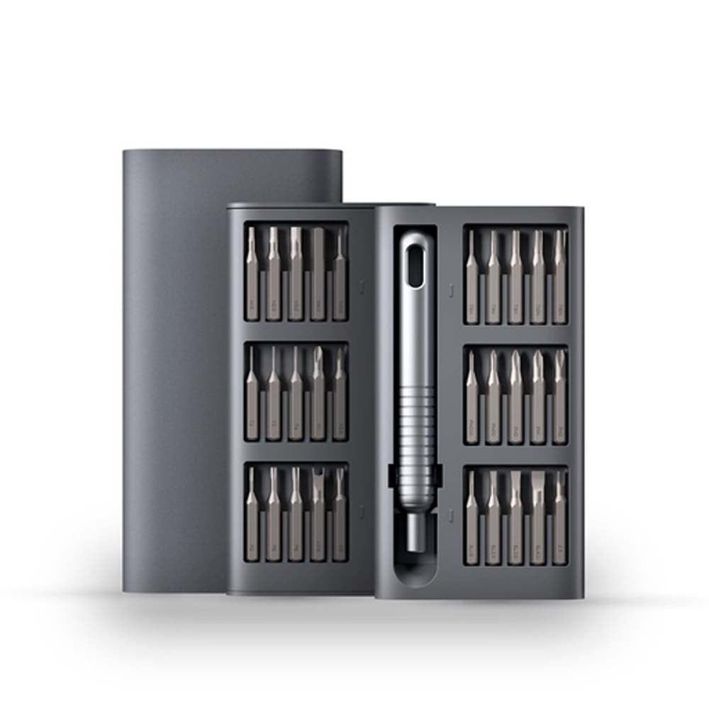 Stainless Steel Screwdriver Kit | Powerology 31-in-1 Portable Precision Tool