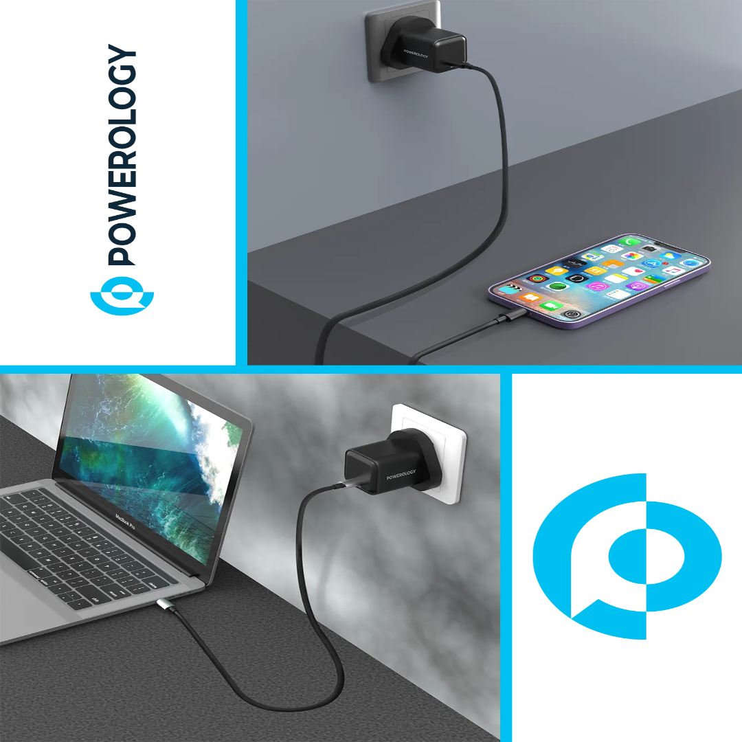 GaN Charger 35W - Fast Phone Charger | Compact Travel USB C Power Adapter
