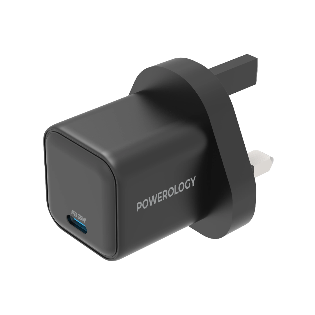 GaN Charger 35W - Fast Phone Charger | Compact Travel USB C Power Adapter