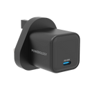 Powerology Ultra-Quick GaN Charger UK - 35W Fast Charging Black