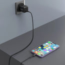 Powerology Ultra-Quick GaN Charger UK - 35W Fast Charging Black