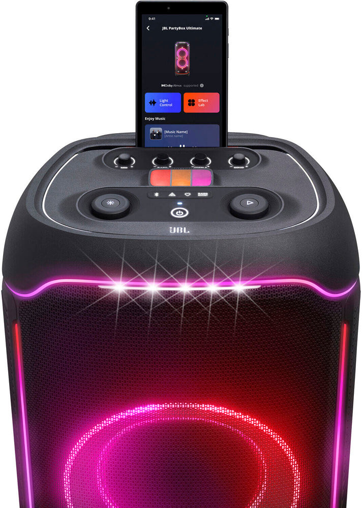 JBL PartyBox Ultimate Portable Bluetooth Party Speaker - High Power Wireless Speaker With Lightshow