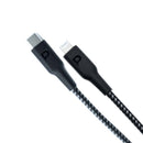 Powerology Braided USB-C Lightning Data & Fast Charge Cable 30Cm/0.98ft
