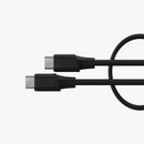 Powerology Power Sync Flex USB-C to USB-C PD 100W Cable 2M Black