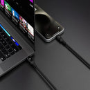 Powerology Power Sync Weave USB-C PD 60W 1.2M Cable Black
