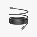 Powerology Malinka Weave Magnetic USB-C Cable 1.2M PD 60W Gray
