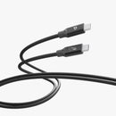 Powerology Power Sync Weave USB-C 240W 3M Cable Gray