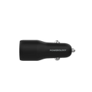 Powerology Dual Port Car Charger - Fast Charging 53W Black