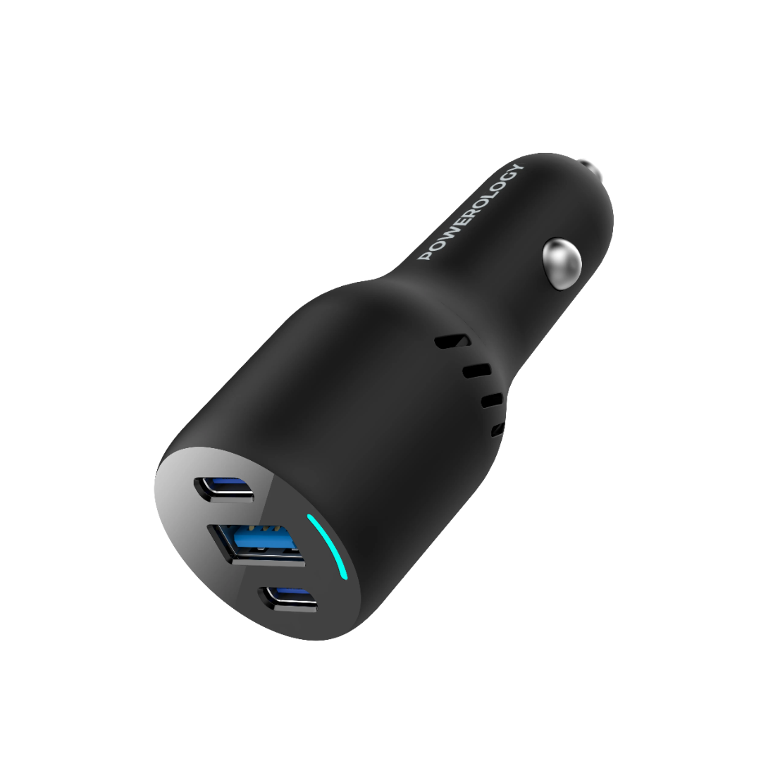 Triple Ports Car Charger - 85W Fast Charging Adapter With QC 18W & PD 65W