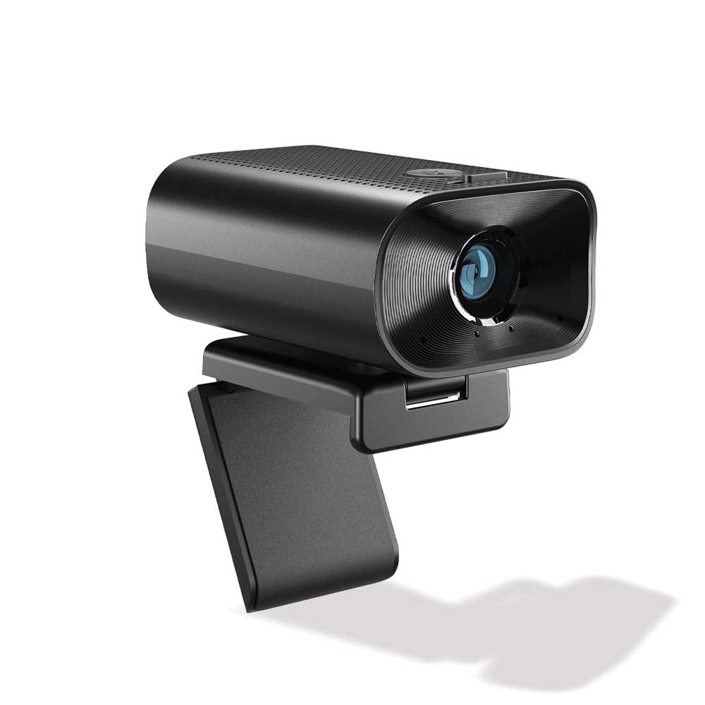 Conference Webcam Powerology 1080P HD Video Call Camera With Dual Mic & Tripod