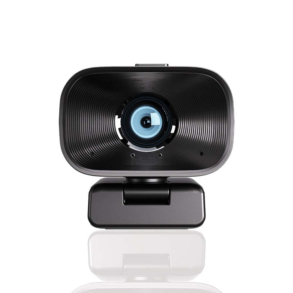 Conference Webcam Powerology 1080P HD Video Call Camera With Dual Mic & Tripod