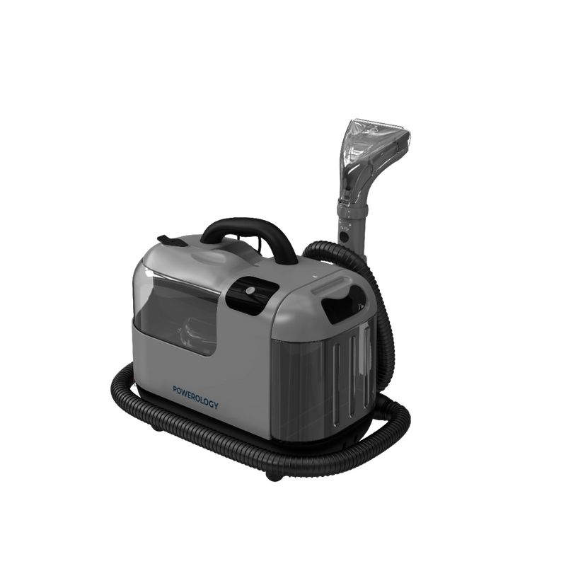 Powerology Powerful Spot & Stain Cleaner with Steam Function Black