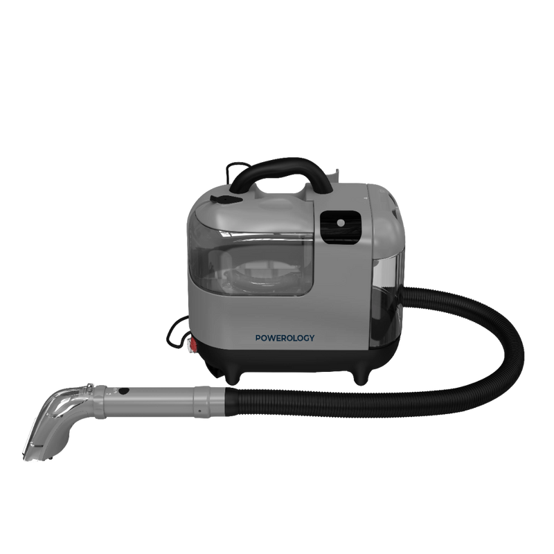 Powerology Powerful Spot & Stain Cleaner with Steam Function Black