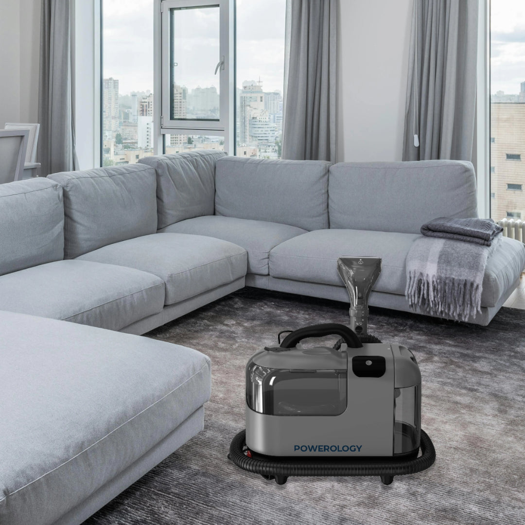 Spot Stain Cleaner - Powerology Multi Purpose Steam Cleaner With Dual Tank System