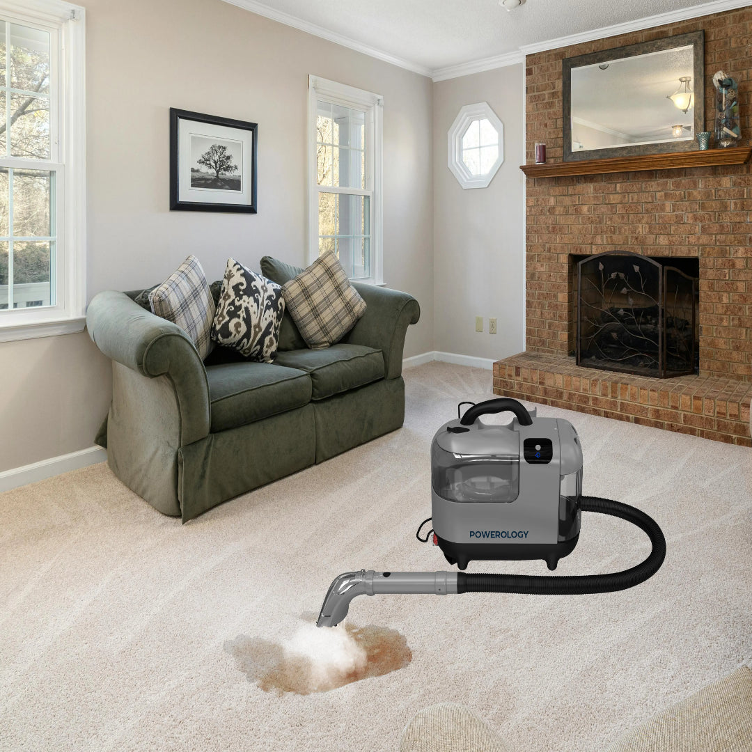 Spot Stain Cleaner - Powerology Multi Purpose Steam Cleaner With Dual Tank System