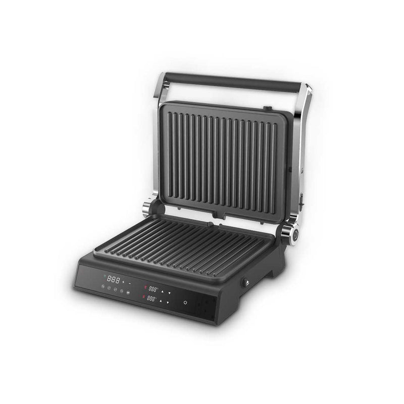 Porodo Lifestyle Digital Touch Electric Grill Independent Dual Plate Controls