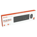 Porodo Dual Mode Wireless Keyboard Mouse Set With Mobile Phone Stand