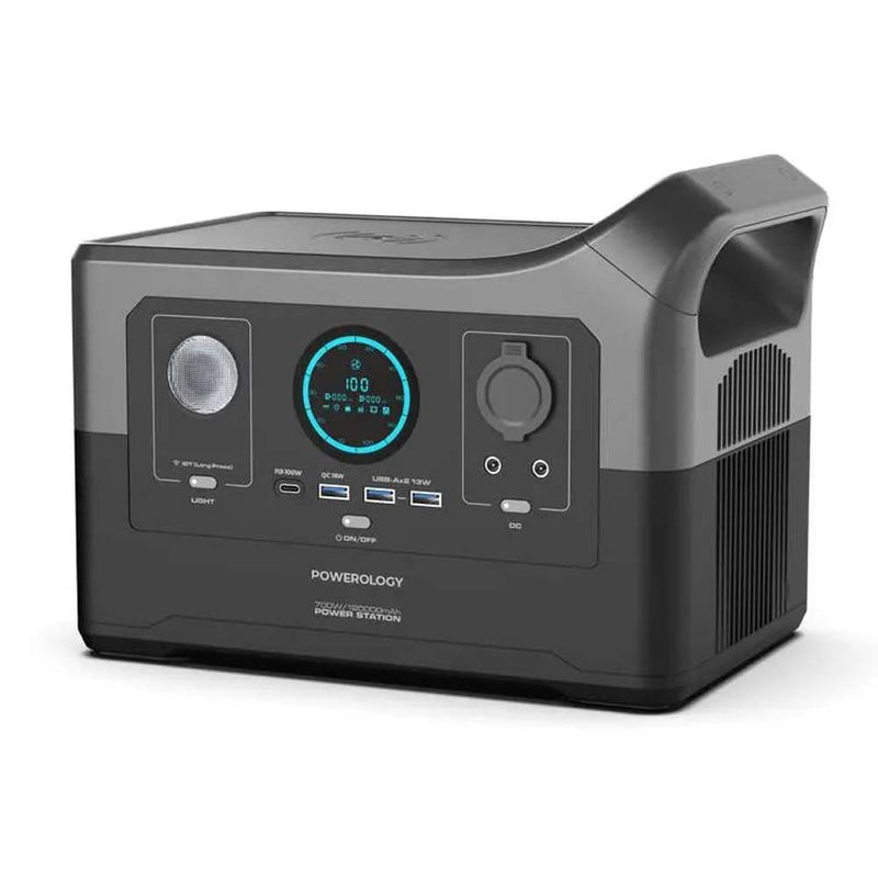 Powerology 120000mAh 700W Smart Power Generator Direct AC Re-Charge - 80% IN 1 Hour