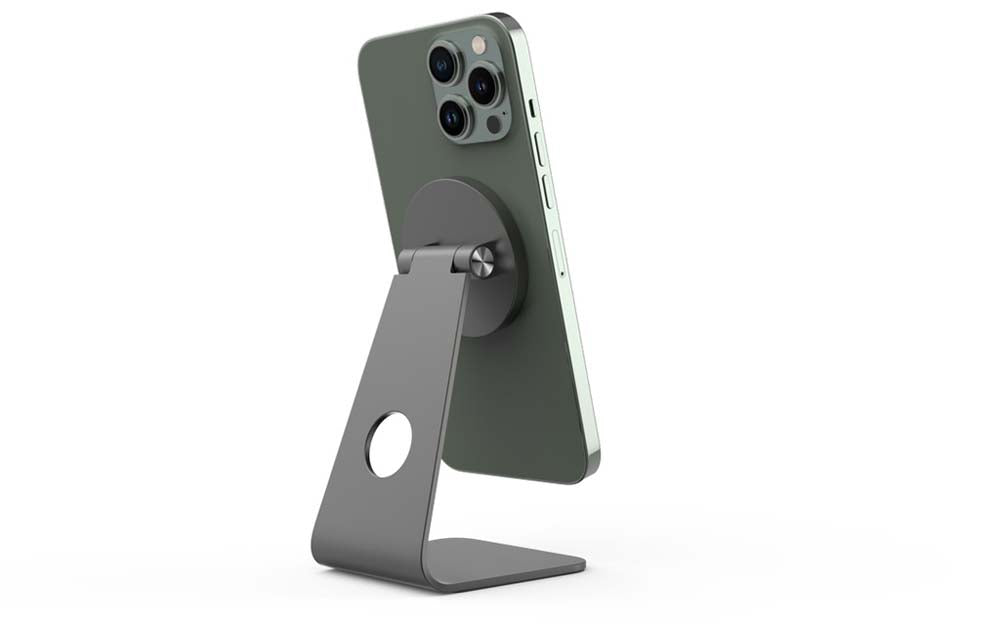Aluminum Magsafe Holder - Magnetic Phone Mount with Strong Magnet & 90° Tilt