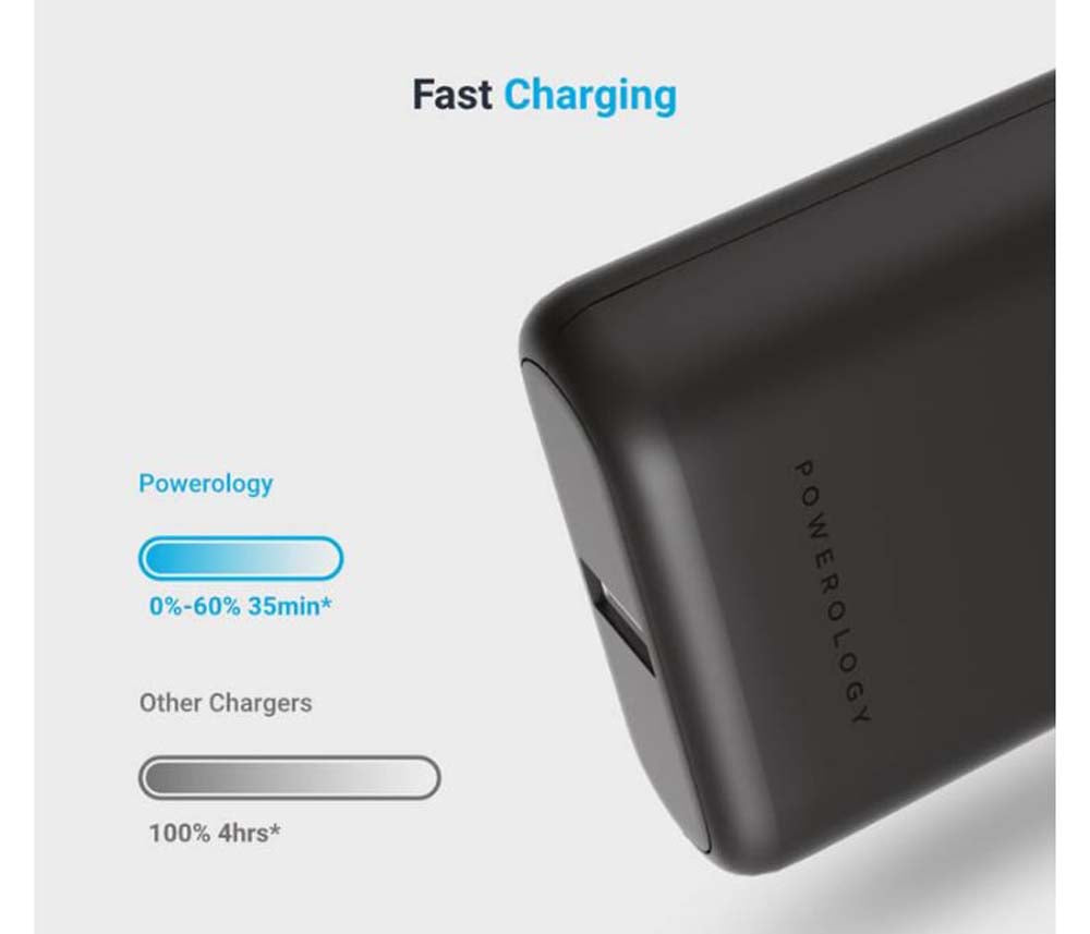 Ultra-Compact Power Bank - 10000mAh Portable Fast Charging Battery Pack with USB-C PD