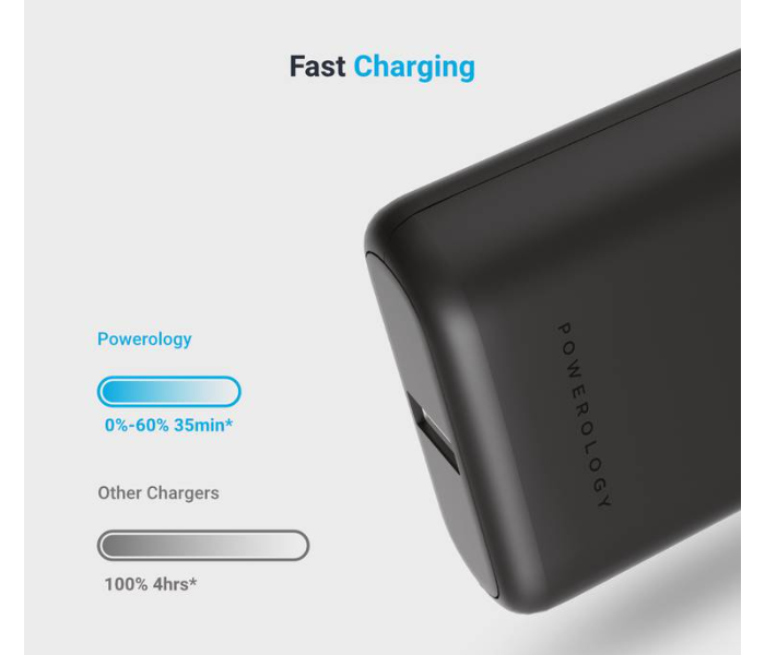 Ultra-Compact Power Bank - 10000mAh Portable Fast Charging Battery Pack with USB-C PD