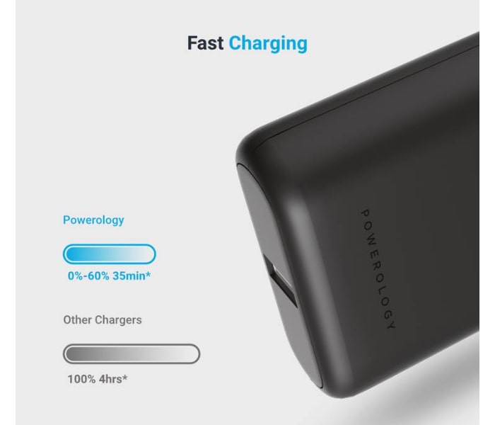Ultra-Compact Power Bank - 10000mAh Portable Fast Charging Battery Pack with USB-C PD