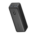 Powerology Onyx 30000mAh Dual USB-C Power Bank Rapid Four-Device Charging