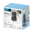 Powerology 4-in-1 10000mAh Powerbank with Built-In Cables Black